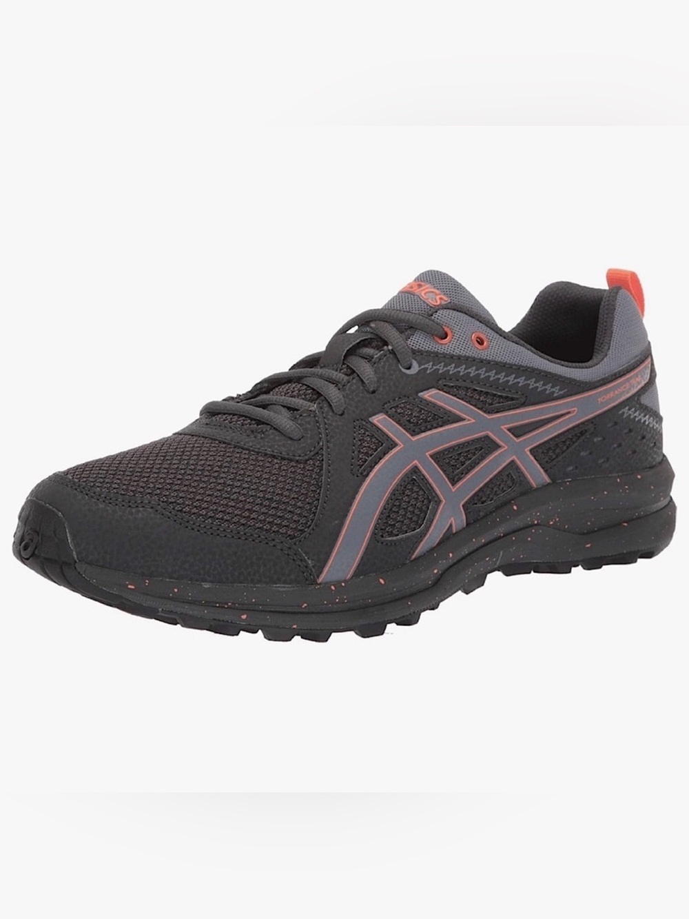 ASICS MENS GEL TORRANCE TRAIL GRAPHITE GRAY RUNNING SHORES SIZE 9 WIDE LIKE NEW